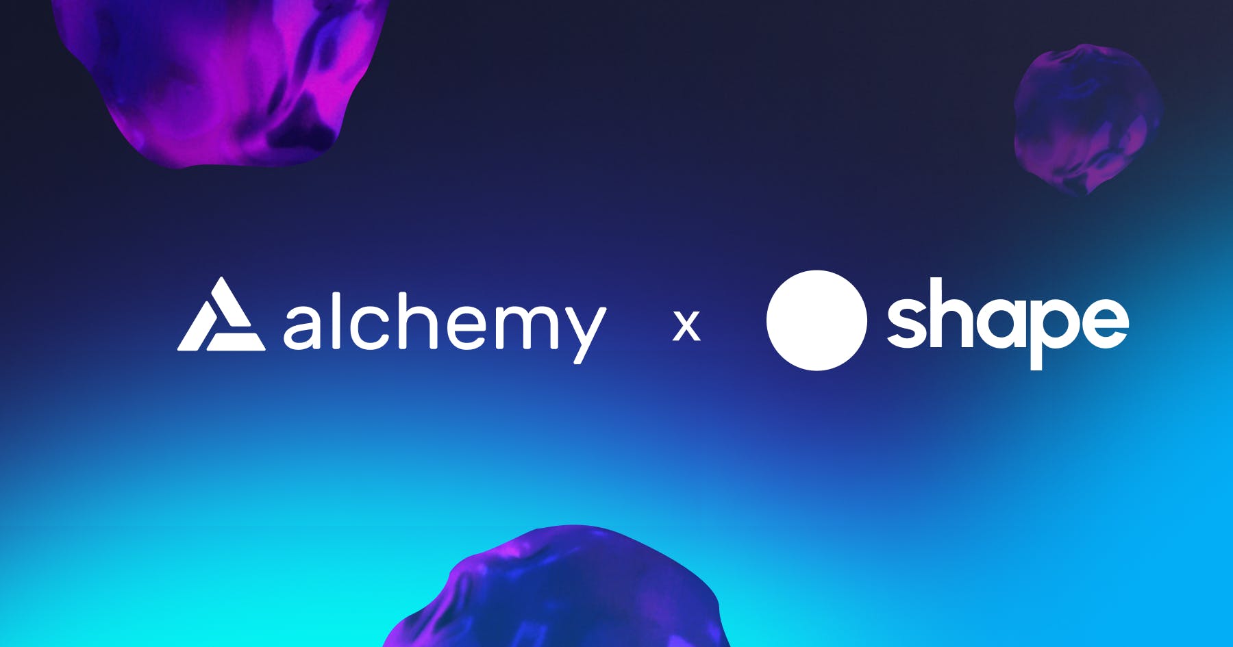 Alchemy partners with Shape L2 to launch a new rollup for artists and web3 creators.