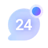 24/7 support icon