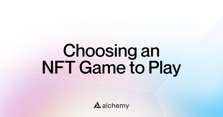 How to choose an NFT game to play