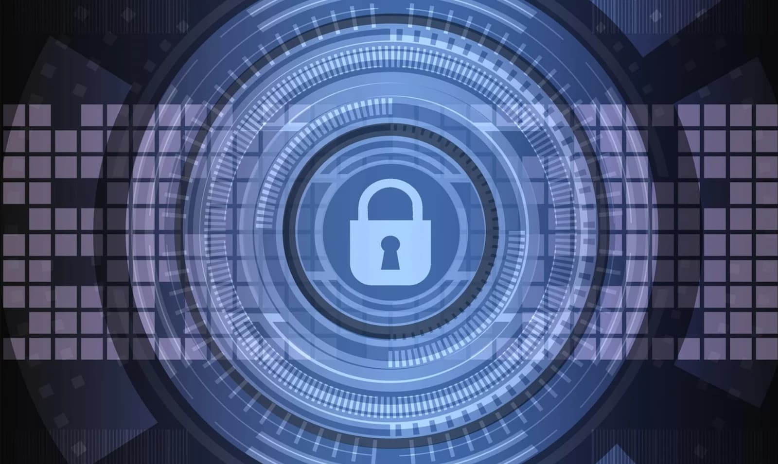 Cybersecurity concept art representing smart contract security risks