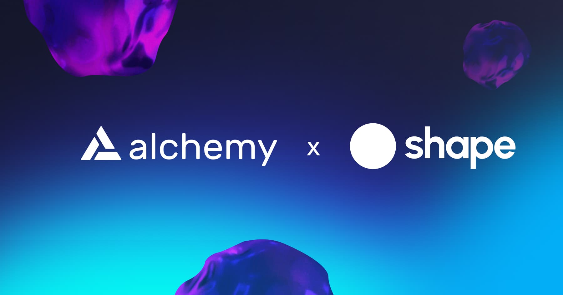 Alchemy x Shape partnership