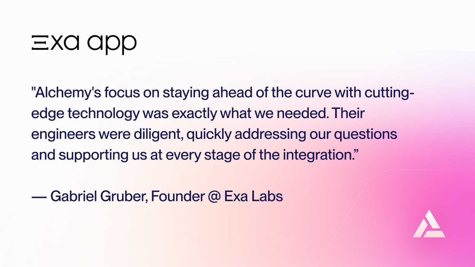 Exa Labs leveraged ERC-6900 to create a custom module