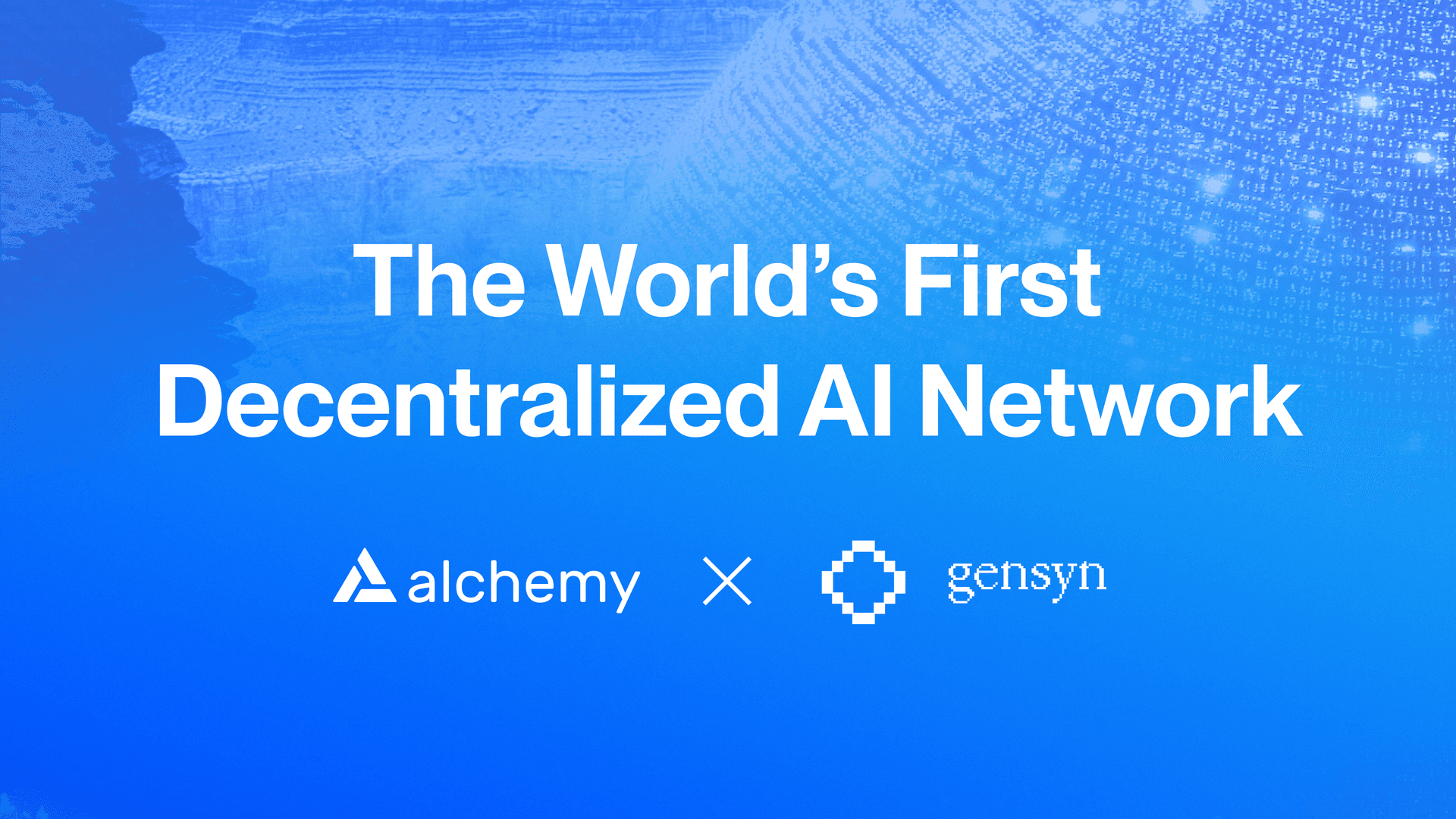 Gensyn ships the world's first decentralized AI network
