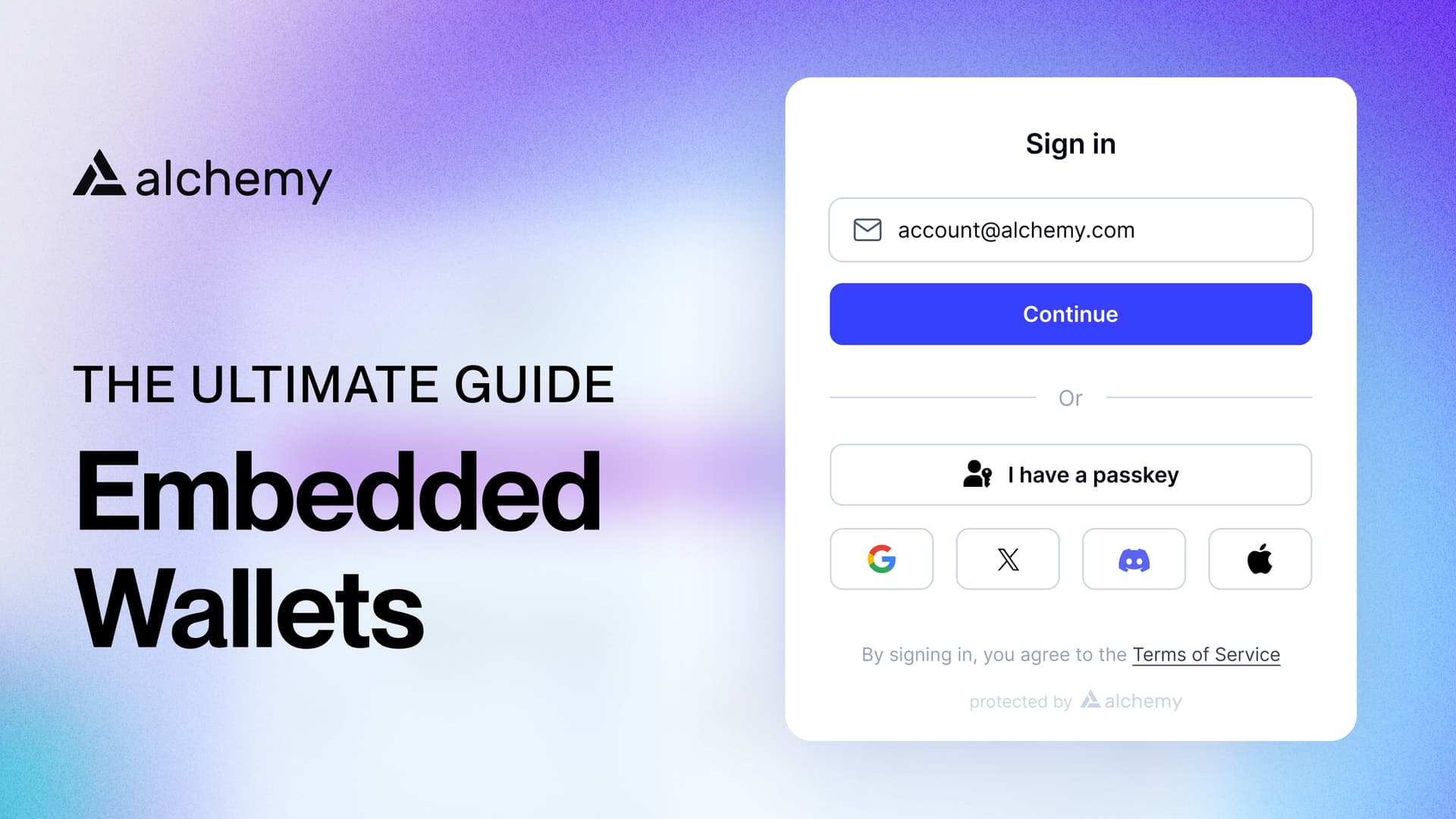 The ultimate guide to embedded wallets with social login