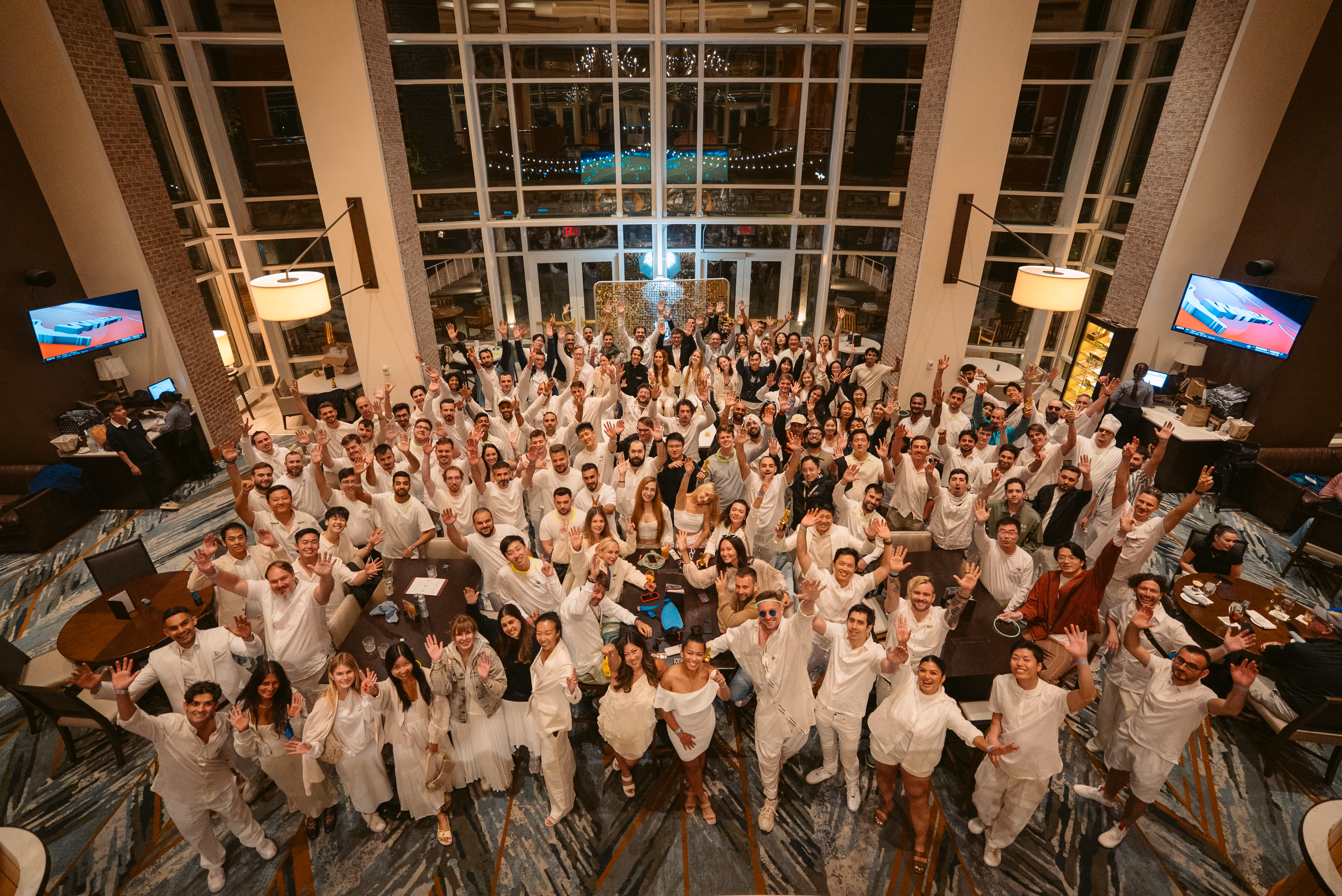 The team offsite at Chesapeake Bay