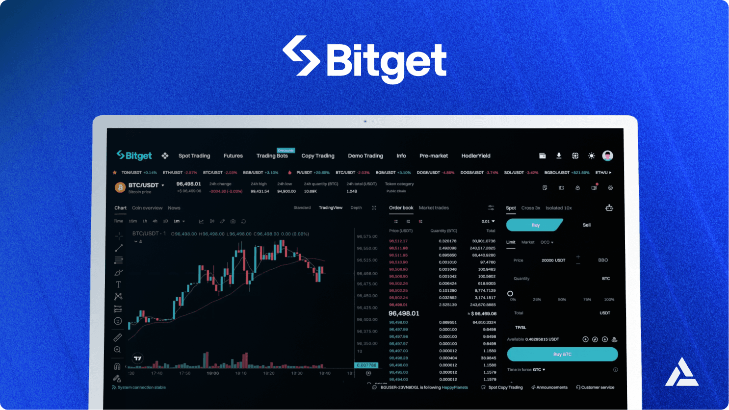 Bitget exchange case study hero