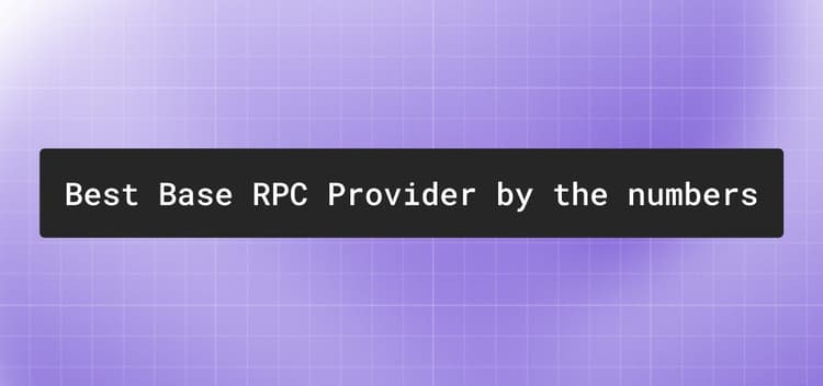 Best Base RPC Provider by the numbers