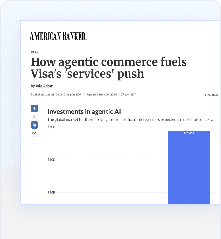 CoinDesk article on Alchemy’s Visa network partnership