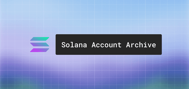 Solana Account Archive: query account state at any slot