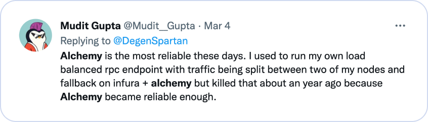 Mudit Gupta tweet on load balancing