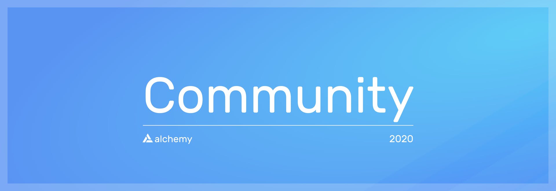 Community platforms 2020