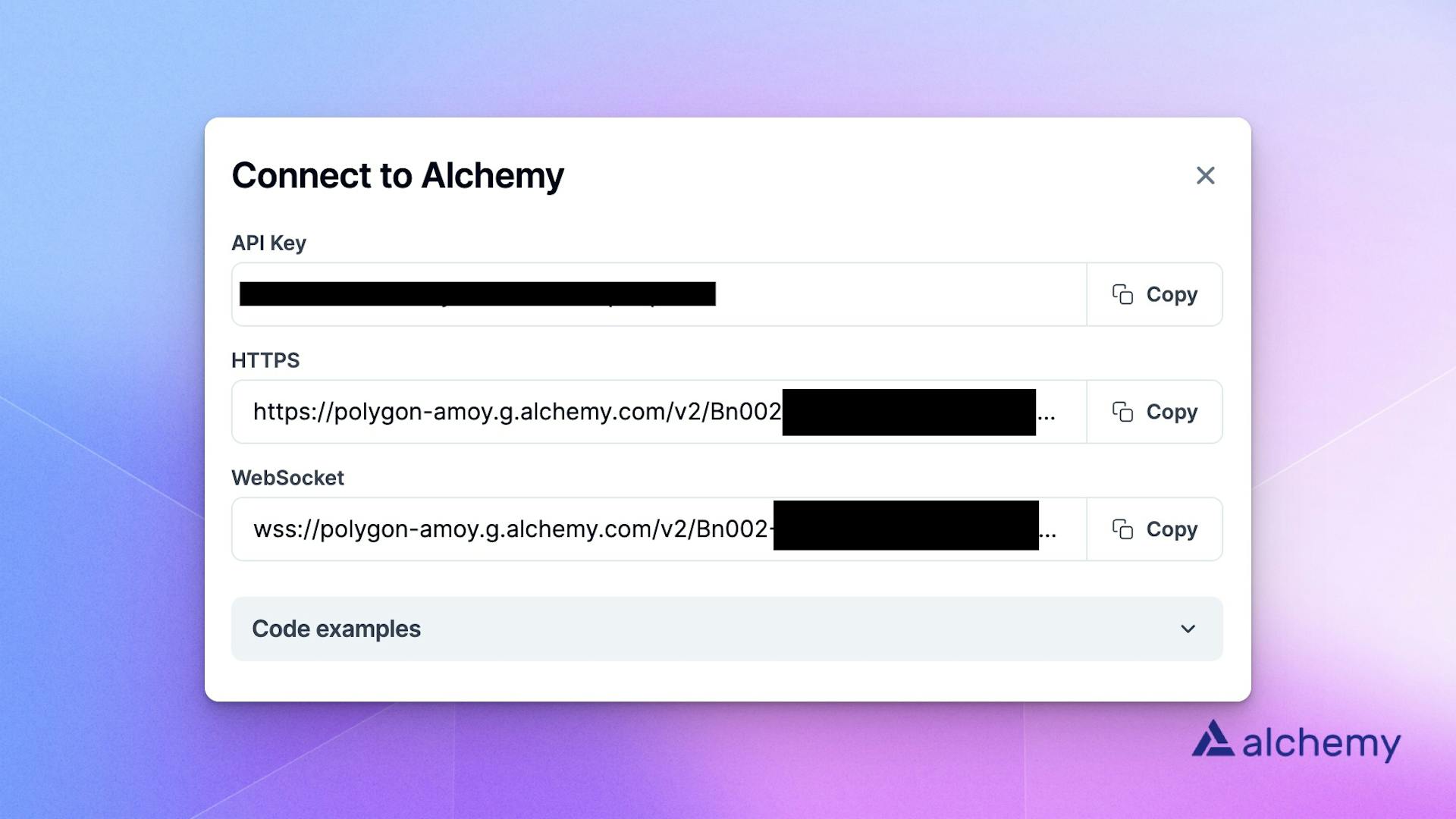 create a polygon amoy app in the alchemy dashboard