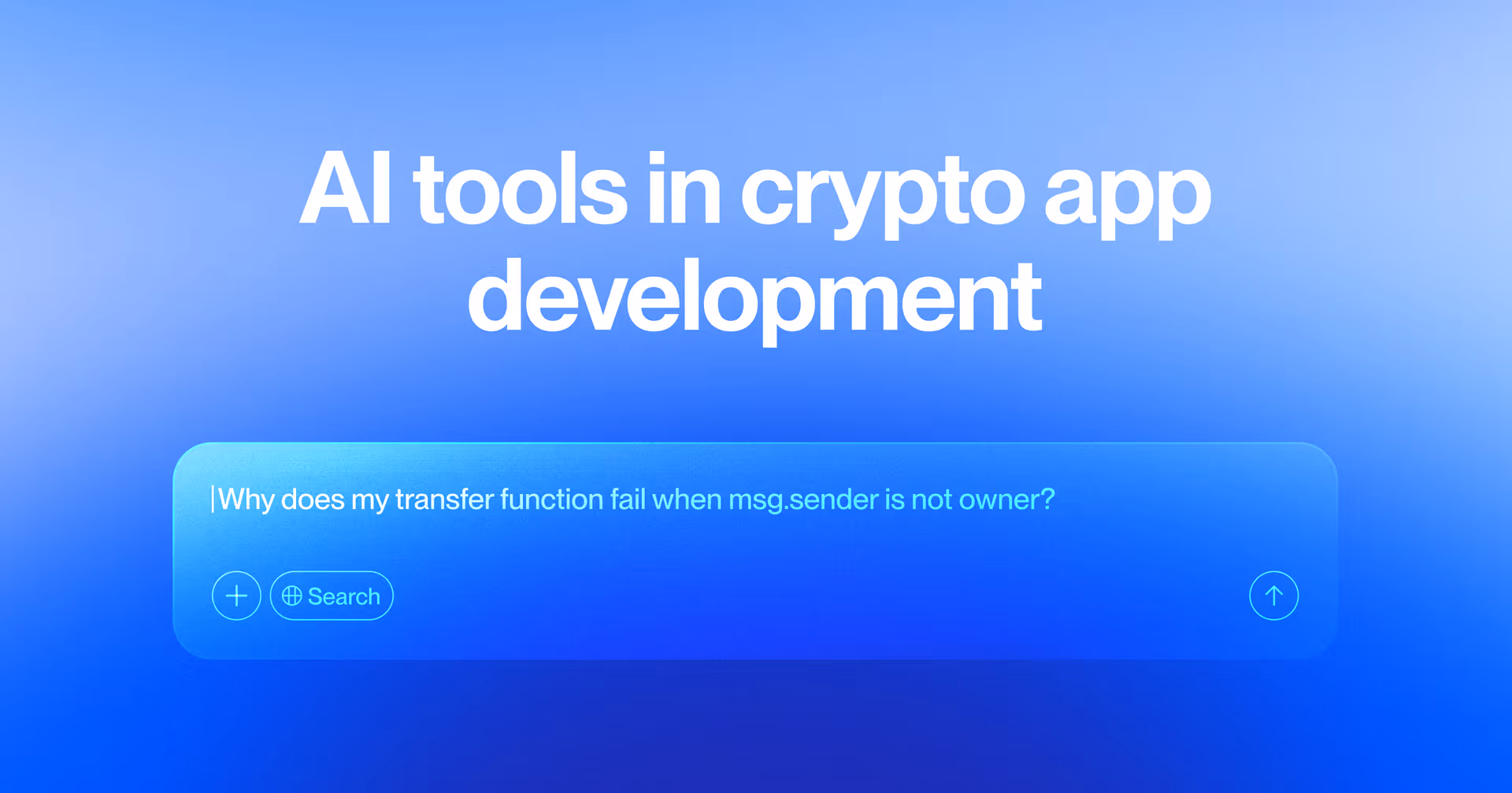 AI tools in crypto app development