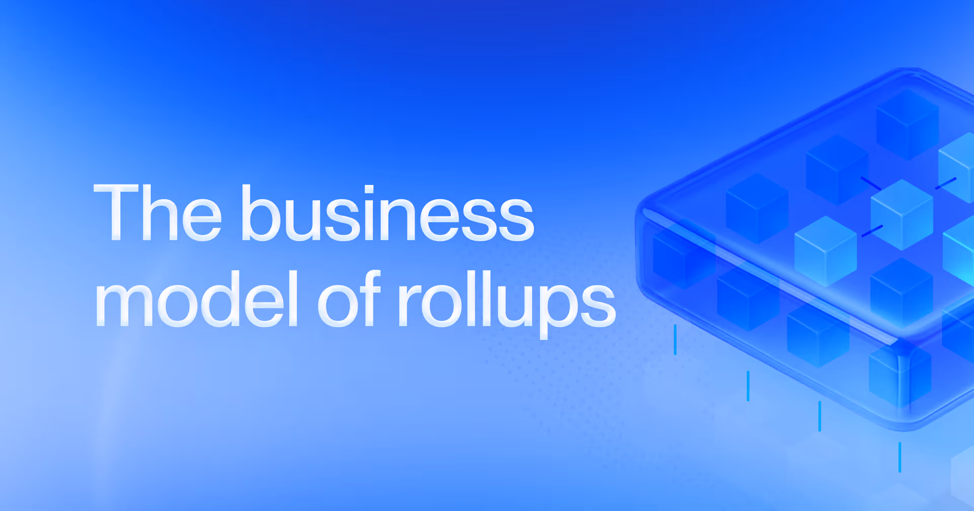 The business model of rollups