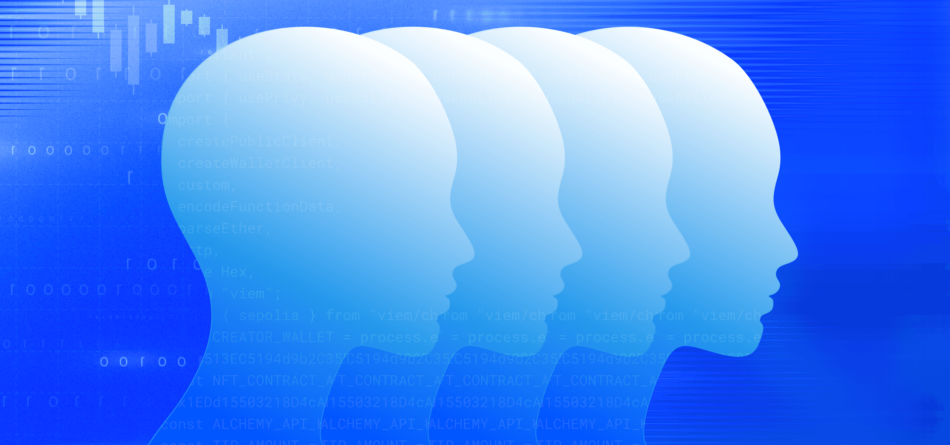 A series of agent faces