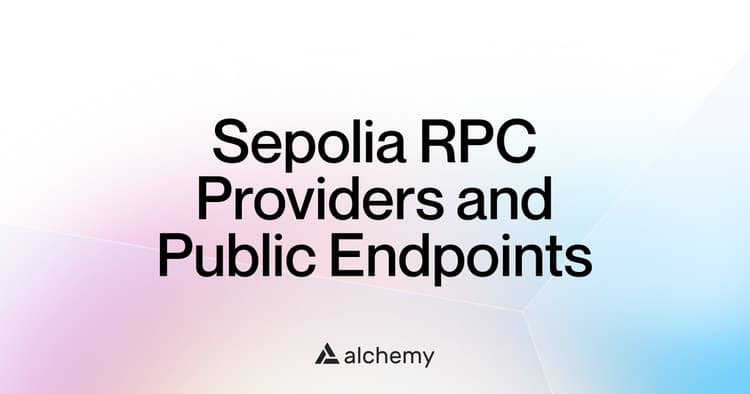 Top Sepolia RPC providers and public endpoints (2025)
