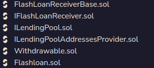 Creating a flash loan using Aave