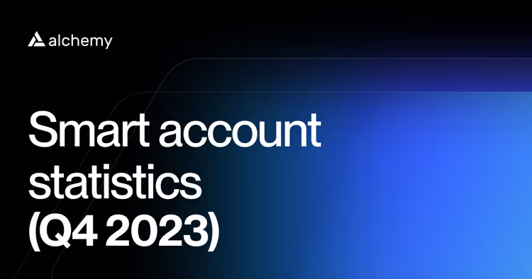 Smart accounts adoption accelerated in Q4 2023