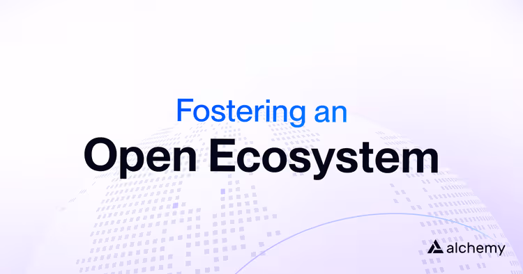 Fostering an open ecosystem